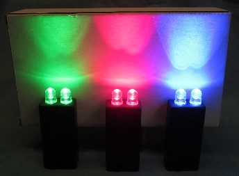 LED flashlight color example