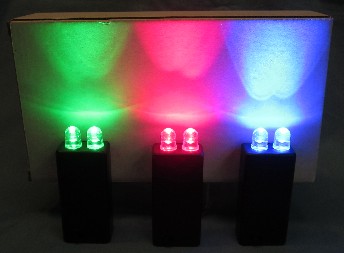 colors of 2 watt flashlight